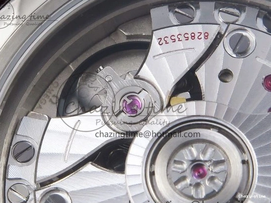 0105 De Ville Power Reserve SS MKF 1:1 Best Edition Black Dial on Black Leather Strap A Packable 7744